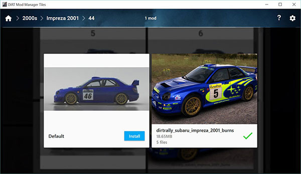 DiRT Rally 2.0 - Subaru Impreza Addons